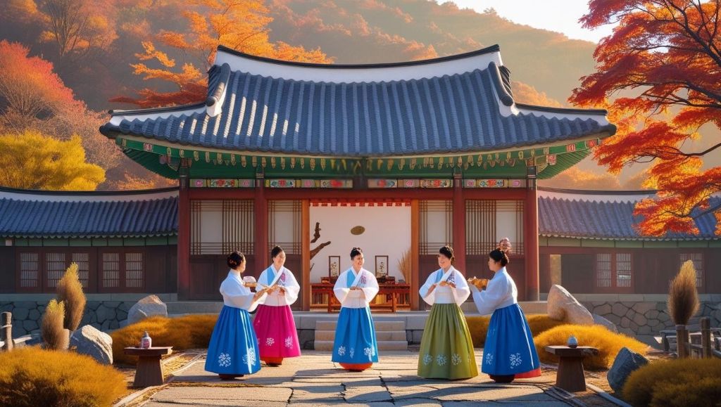 한국의 전통문화 AI 생성 이미지